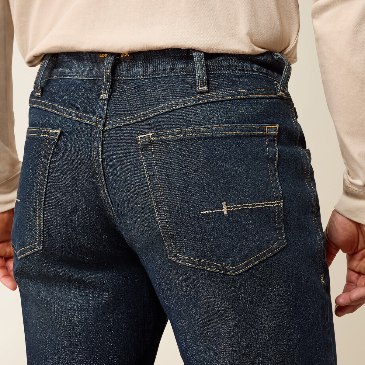 Rebar M4 Relaxed DuraStretch Basic Stackable Straight Leg Jean - Ariat Everyday