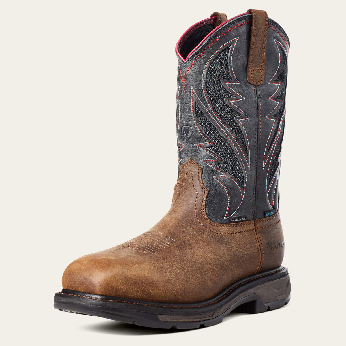WorkHog XT VentTEK Waterproof Carbon Toe Work Boot - Ariat Essential