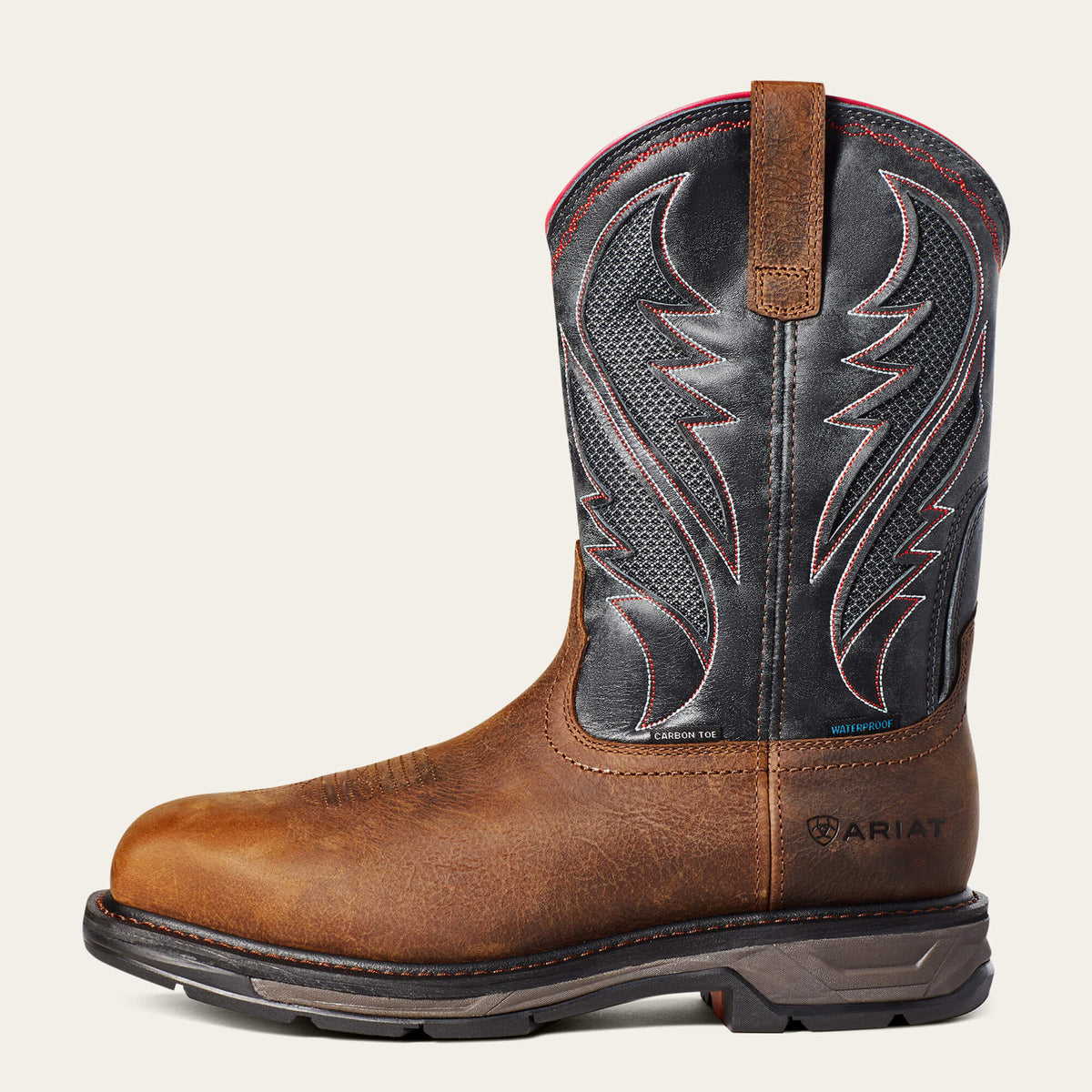 WorkHog XT VentTEK Waterproof Carbon Toe Work Boot - Ariat Essential