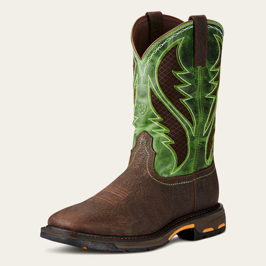 WorkHog Wide Square Toe VentTEK Work Boot - Ariat Discount
