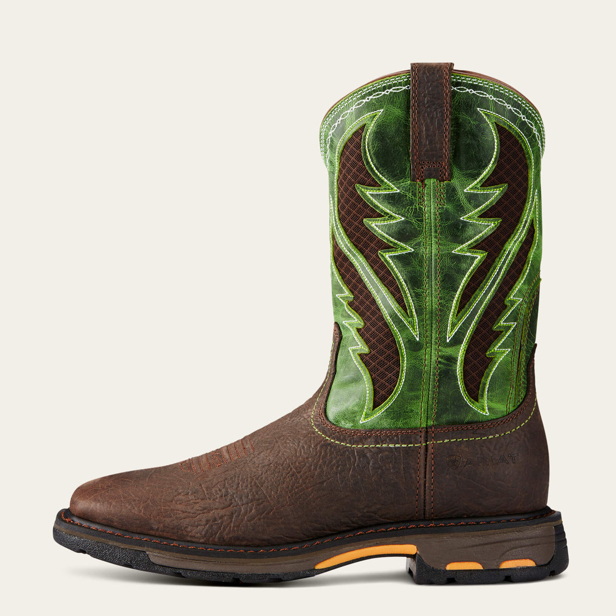WorkHog Wide Square Toe VentTEK Work Boot - Ariat Discount
