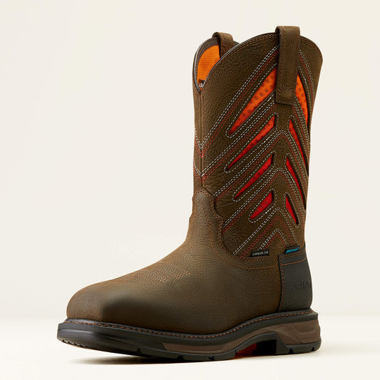 WorkHog XT VentTEK Waterproof Carbon Toe Work Boot - Ariat Top Pick