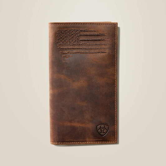 Rodeo Wallet Patriot Flag Embroidery - Ariat Sale