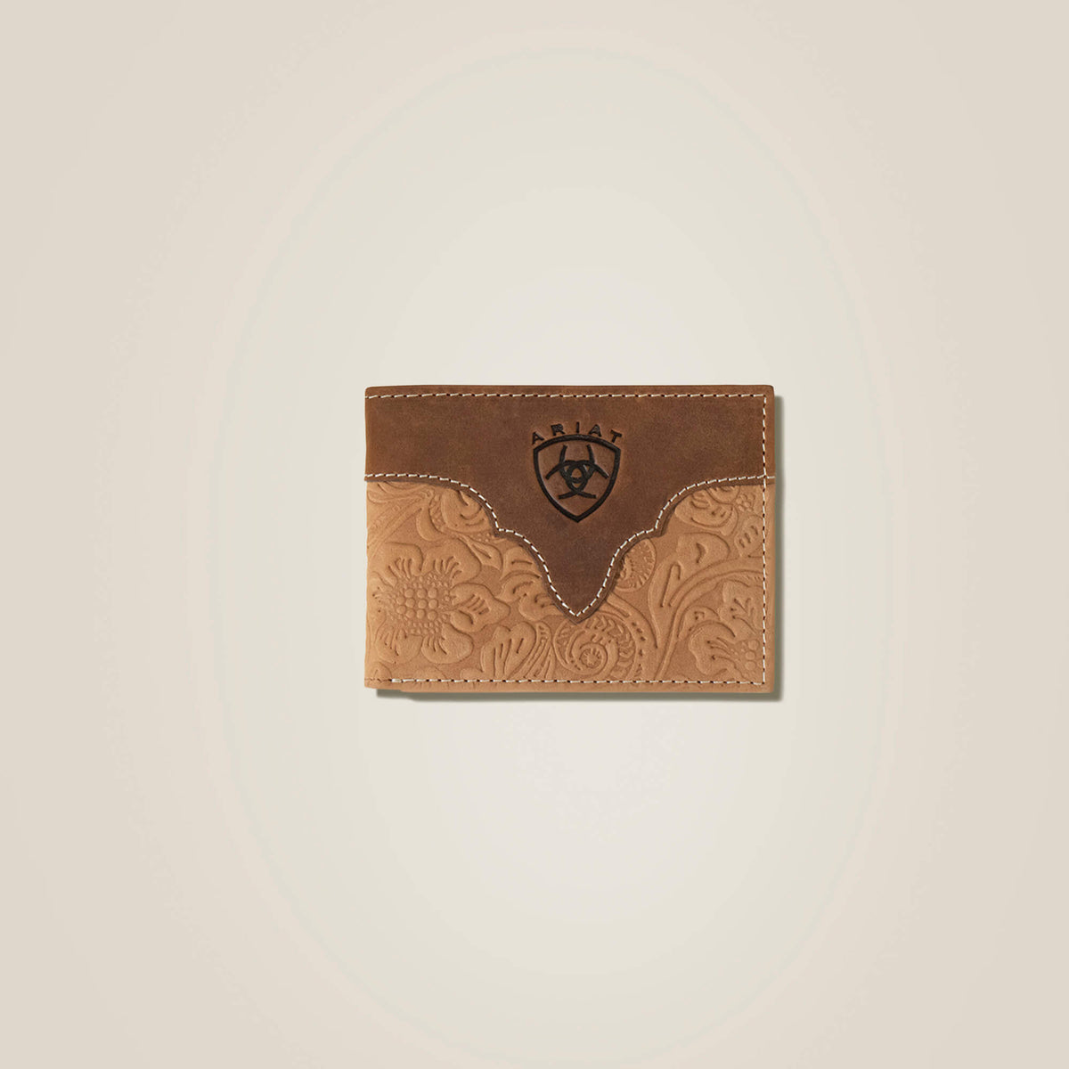 Tooled Leather Bifold Wallet - Ariat Premium