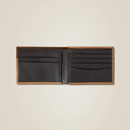 Tooled Leather Bifold Wallet - Ariat Premium