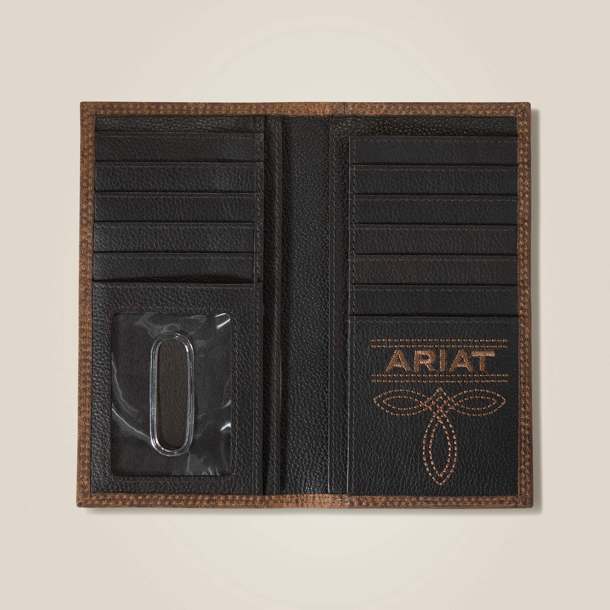 Pebble Leather Rodeo Wallet - Ariat Latest