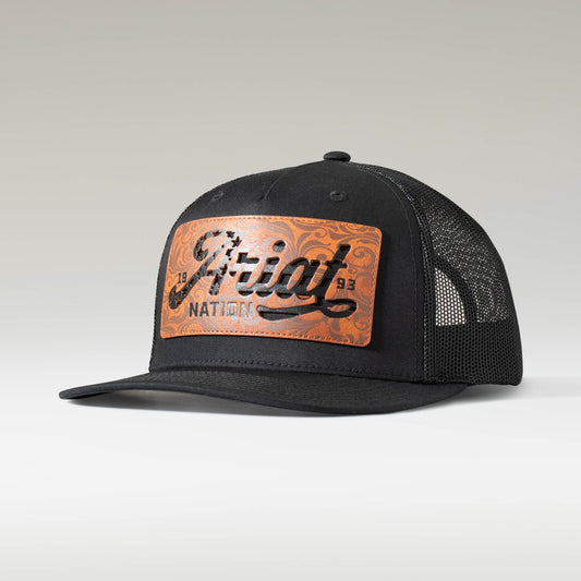 Leather Flag Patch Cap - Ariat Top Pick