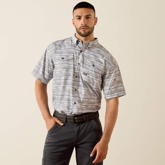 Rebar Made Tough VentTEK DuraStretch Work Shirt - Ariat Essential
