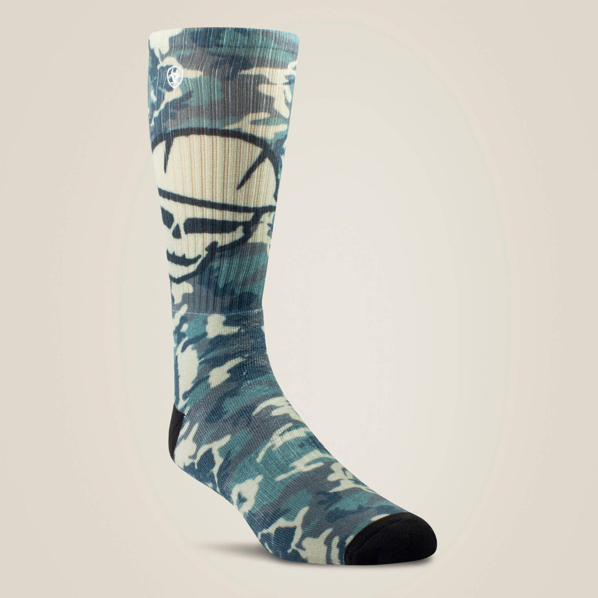 Roughneck Graphic Crew Work Sock 2 Pair Multi Color Pack - Ariat Best Price