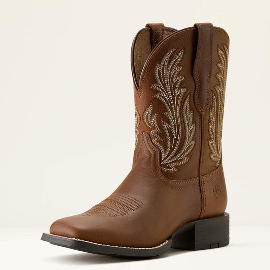 Round Up Filly Wide Square Toe Western Boot - Ariat Top Pick