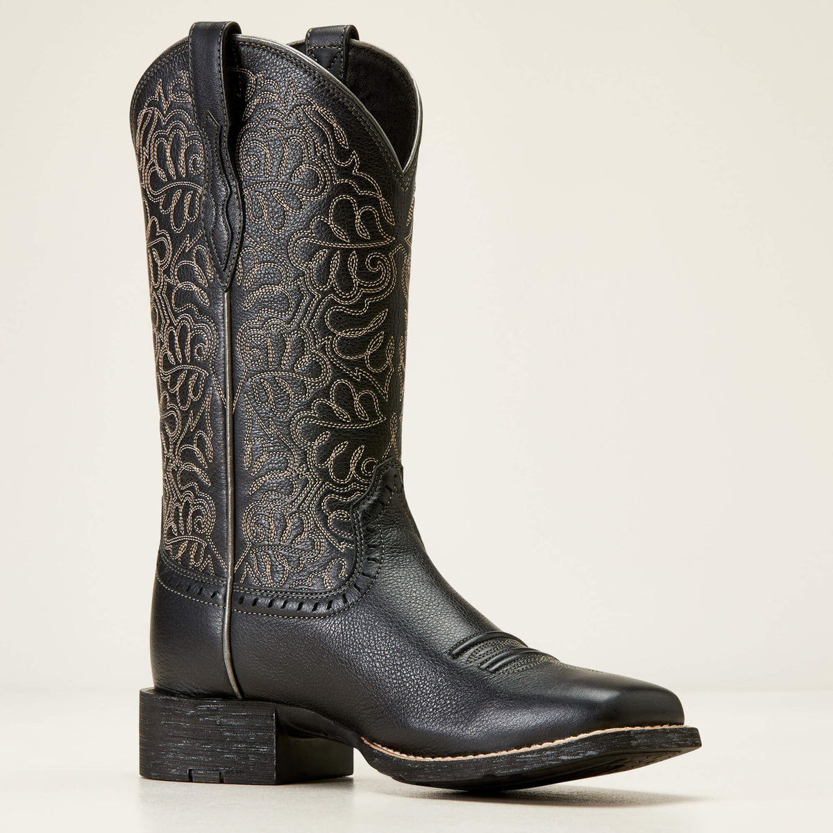 Round Up Remuda Wide Square Toe Western Boot - Ariat Discount