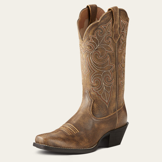 Round Up Square Toe Western Boot - Ariat Everyday