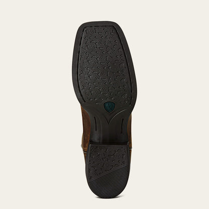 Round Up Wide Square Toe Western Boot - Ariat Discount