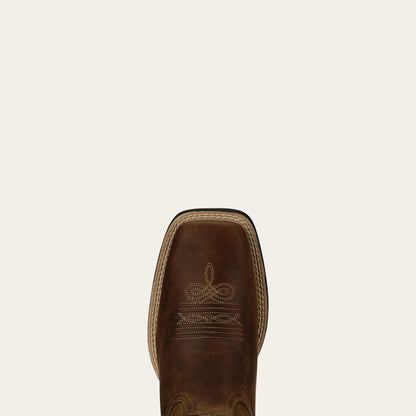 Round Up Wide Square Toe Western Boot - Ariat Discount