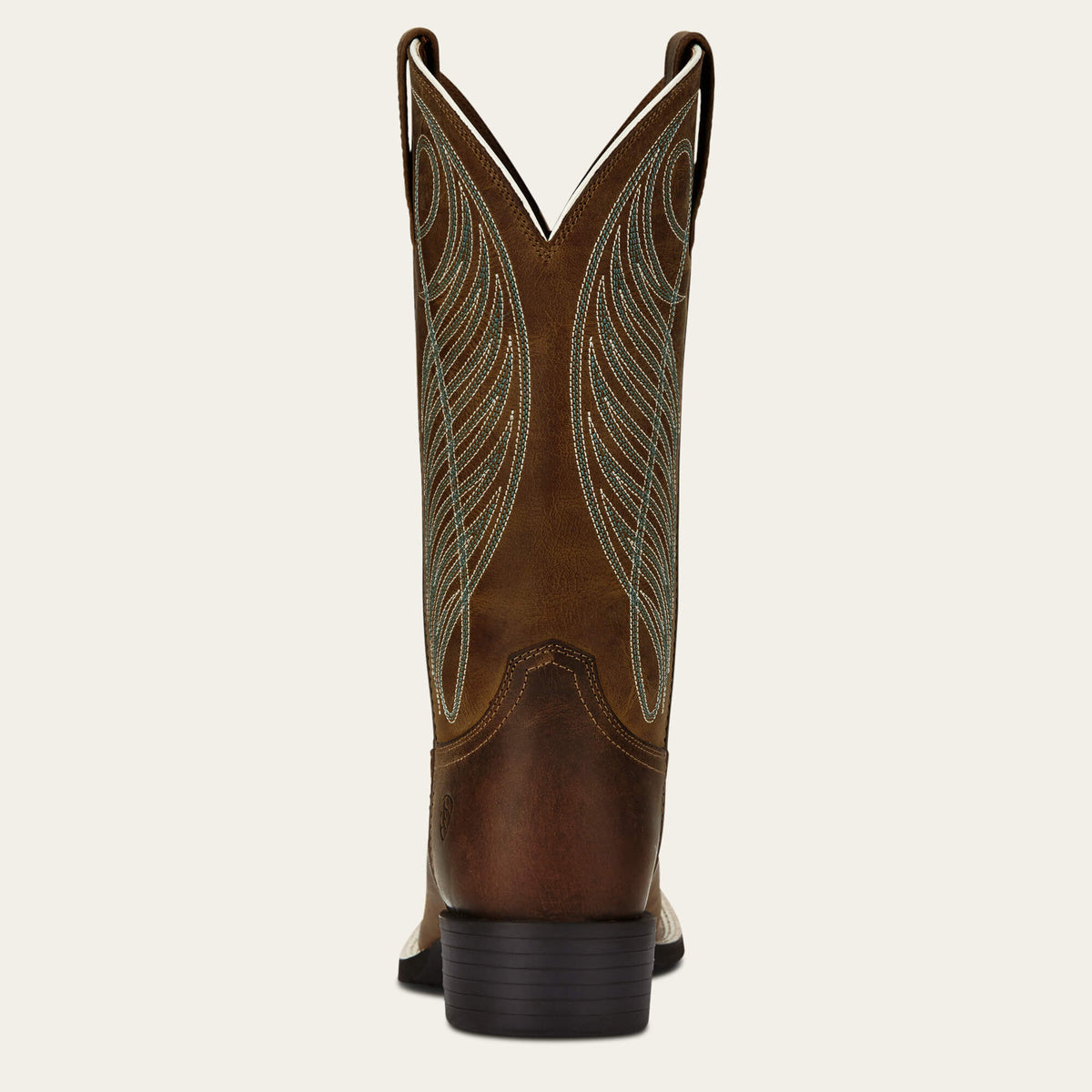 Round Up Wide Square Toe Western Boot - Ariat Discount