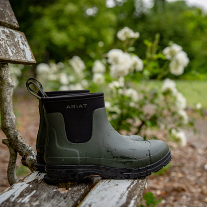 Kelmarsh Shortie Rubber Boot - Ariat Trusted