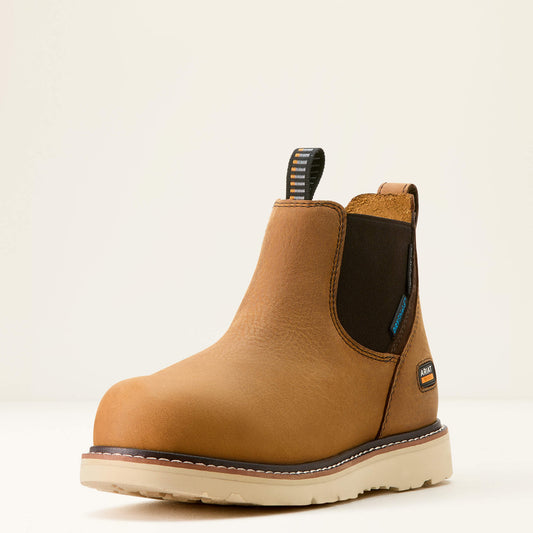 Rebar Wedge Chelsea Waterproof Composite Toe Work Boot - Ariat Best Price