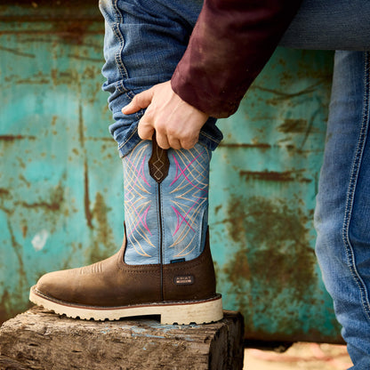 Activator Waterproof Wide Square Toe Work Boot - Ariat Classic