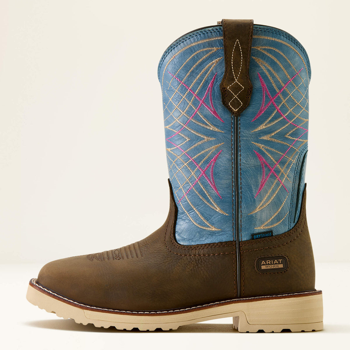 Activator Waterproof Wide Square Toe Work Boot - Ariat Classic