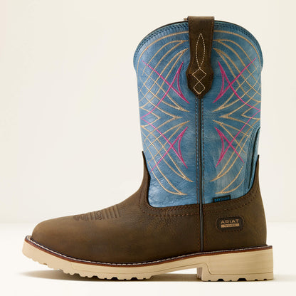 Activator Waterproof Wide Square Toe Work Boot - Ariat Classic