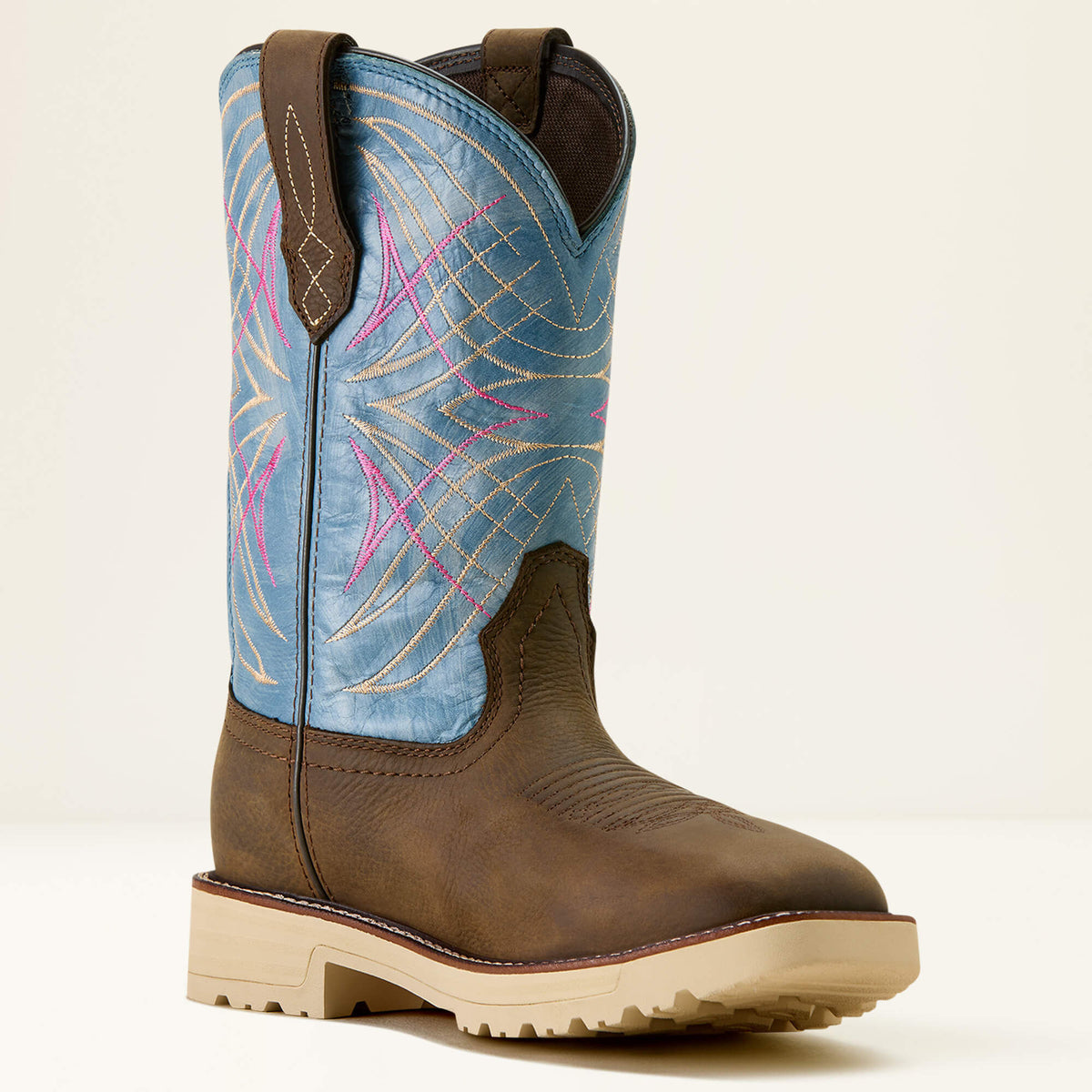 Activator Waterproof Wide Square Toe Work Boot - Ariat Classic