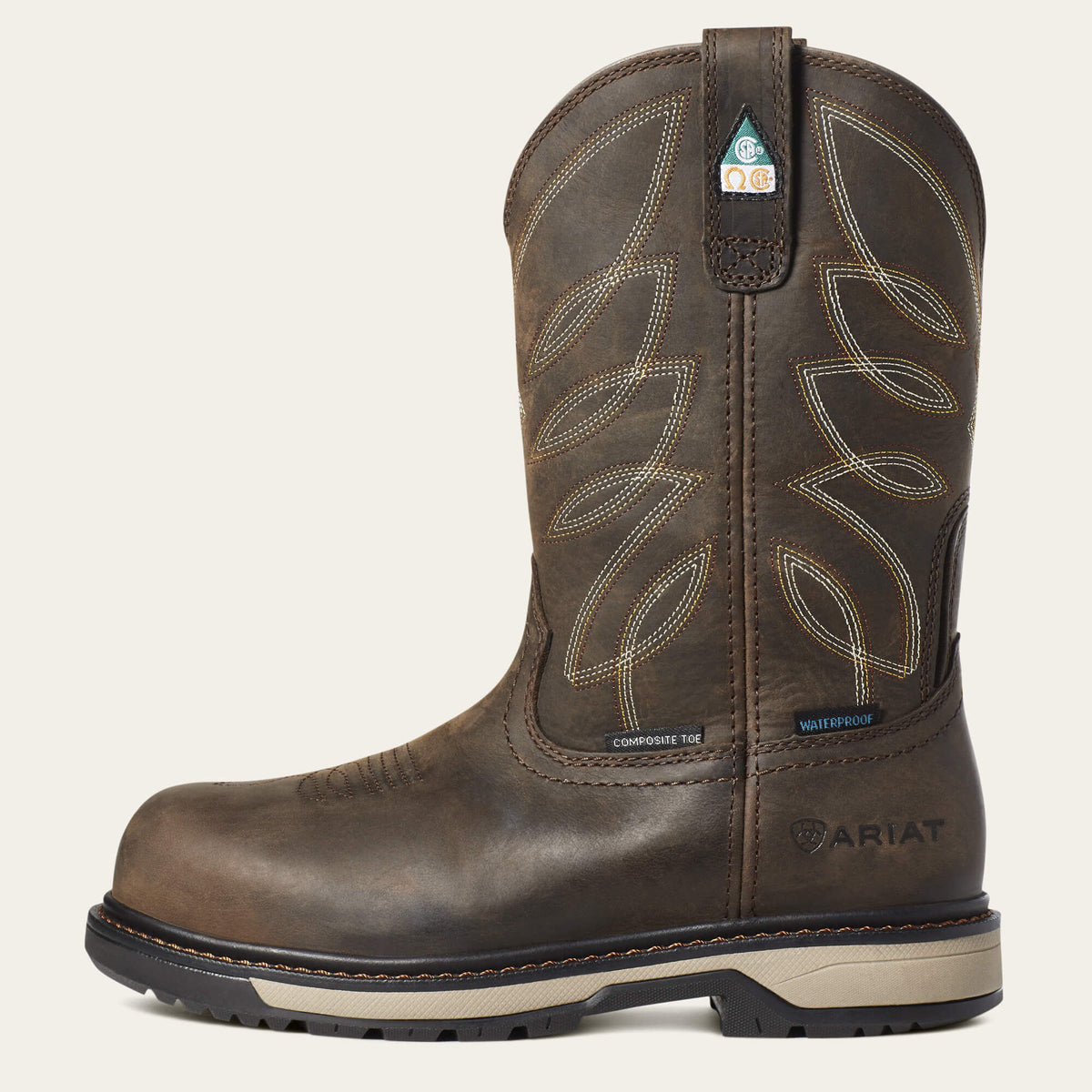 Riveter CSA Waterproof Composite Toe Work Boot - Ariat Premium