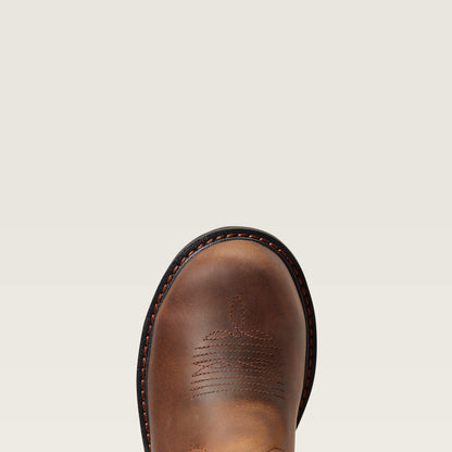 Fatbaby Work Pull-On Steel Toe Work Boot - Ariat Essential