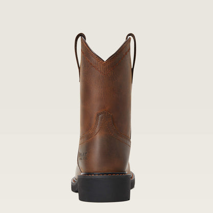 Fatbaby Work Pull-On Steel Toe Work Boot - Ariat Essential