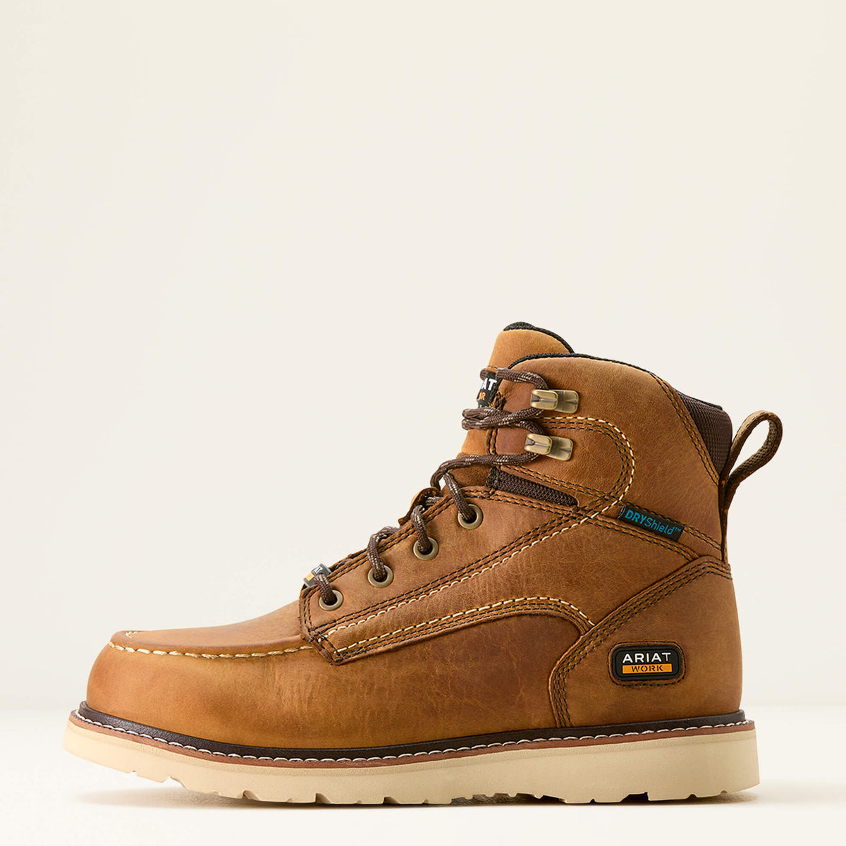 Rebar Wedge Moc Toe Waterproof Work Boot - Ariat Top Pick