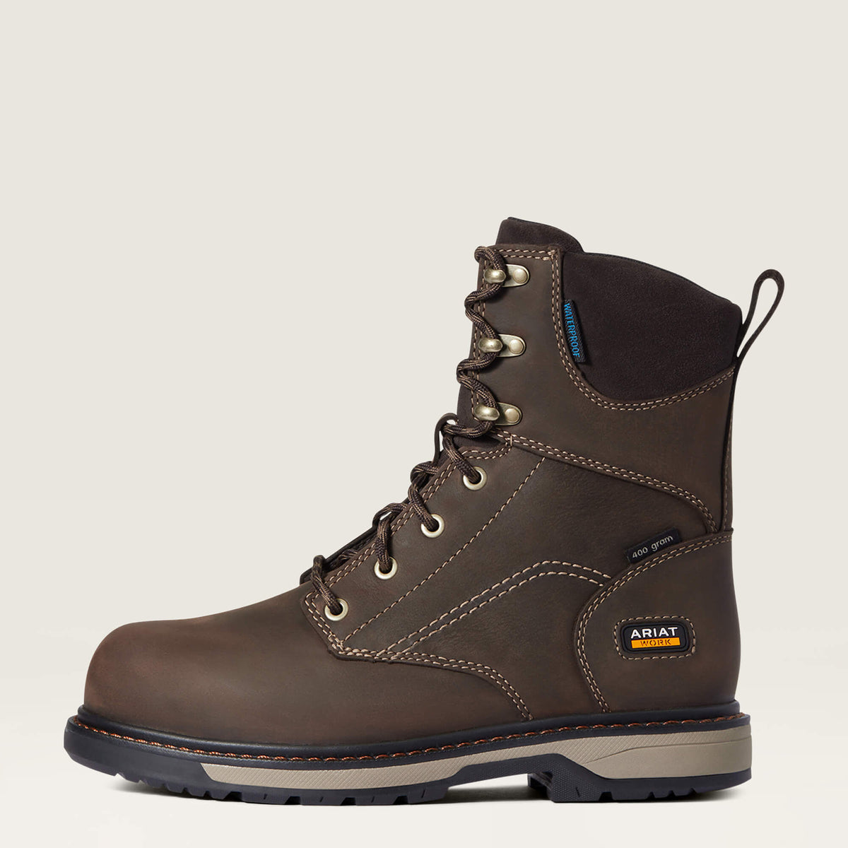 Riveter 8" CSA Glacier Grip Waterproof 400g Composite Toe Work Boot - Ariat Hot Sale