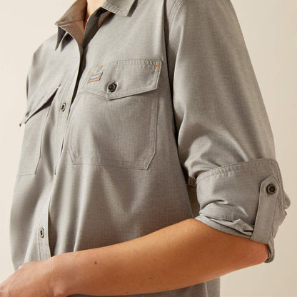Rebar Made Tough VentTEK DuraStretch Work Shirt - Ariat Exclusive