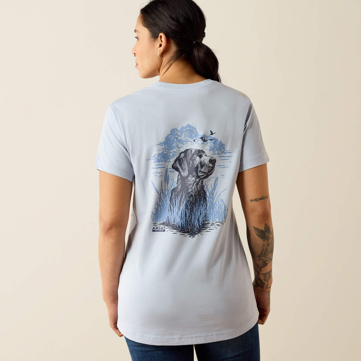 Rebar Workman Field Dog Classic Fit T-Shirt - Ariat Classic