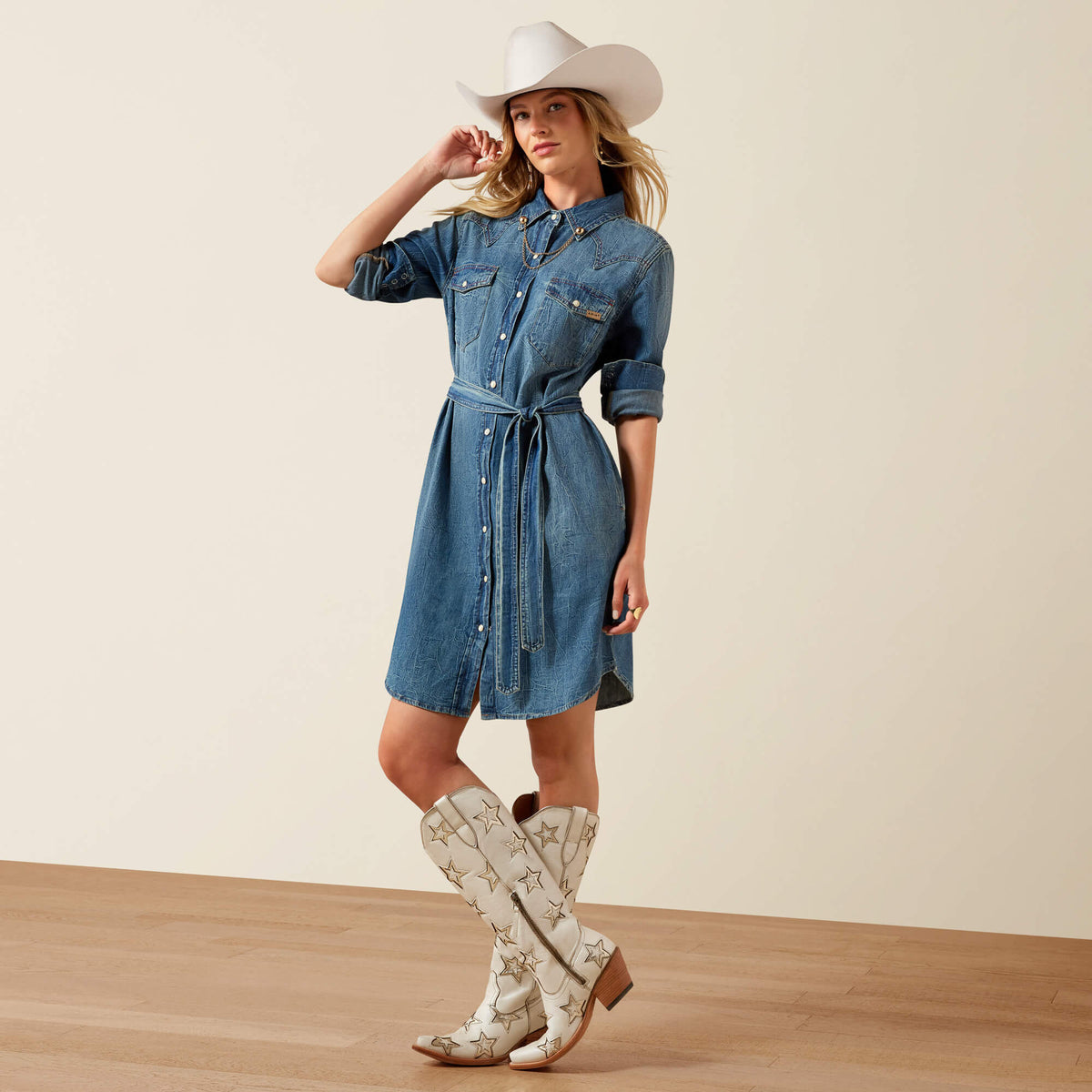 Americana Denim Dress - Ariat Best Seller