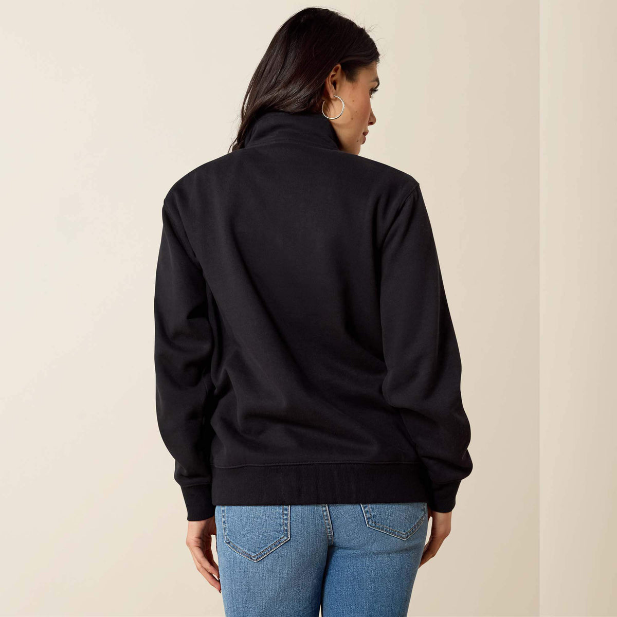 Foundation Logo 1/2 Zip Sweatshirt - Ariat Latest