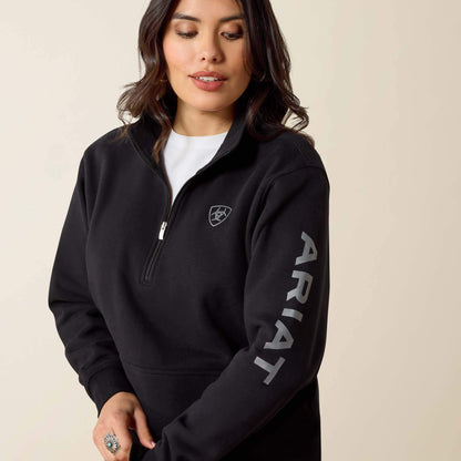 Foundation Logo 1/2 Zip Sweatshirt - Ariat Latest