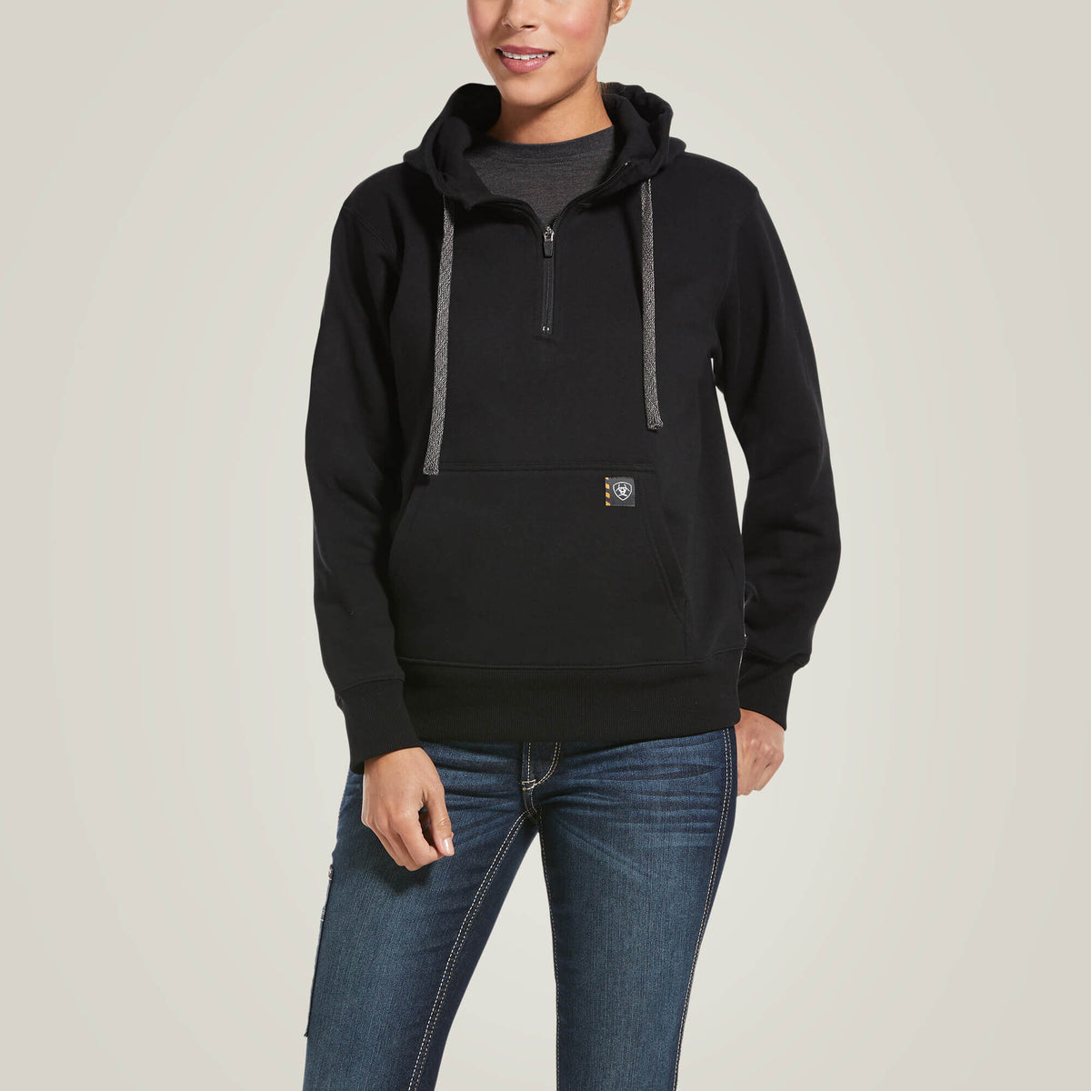 Rebar Skill Set 1/2 Zip Hoodie - Ariat Signature