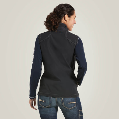Rebar Stretch Canvas Softshell Vest - Ariat Popular
