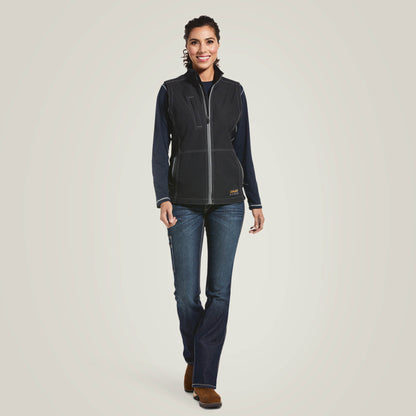 Rebar Stretch Canvas Softshell Vest - Ariat Popular