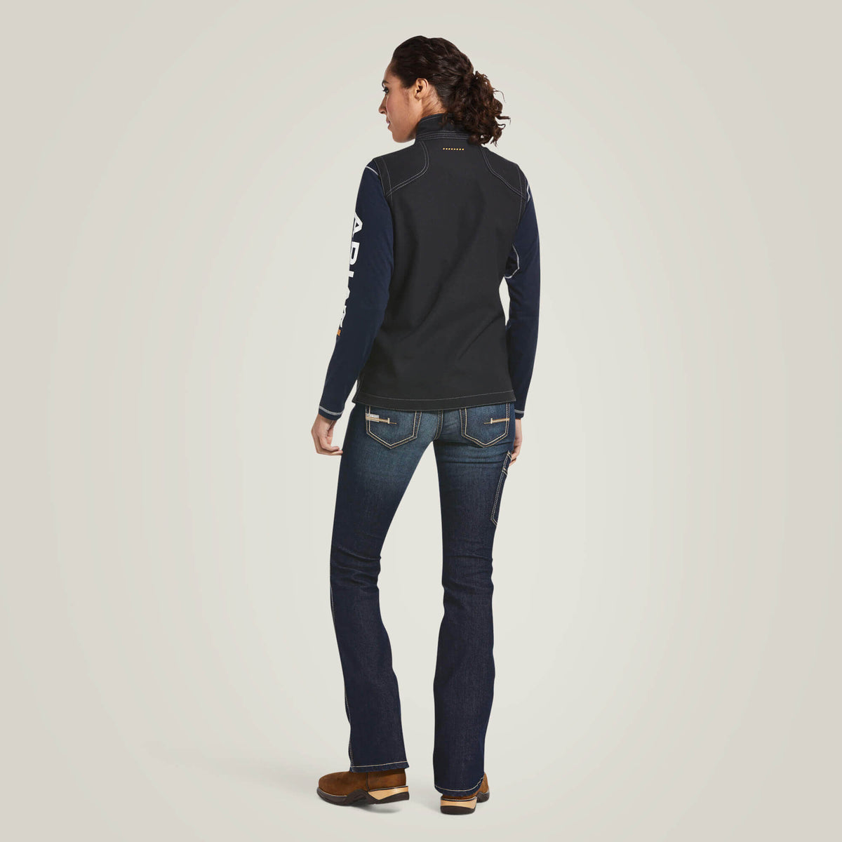 Rebar Stretch Canvas Softshell Vest - Ariat Popular
