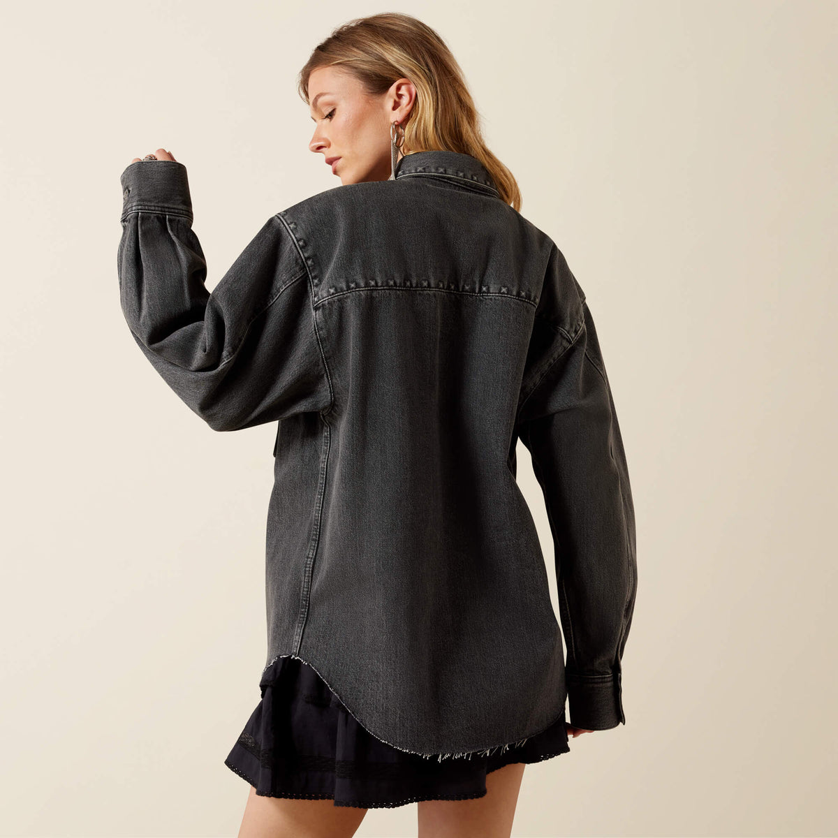 Lux Oversized Denim Jacket - Ariat Exclusive
