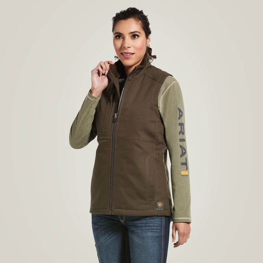 Rebar DuraCanvas Insulated Vest - Ariat Top Pick