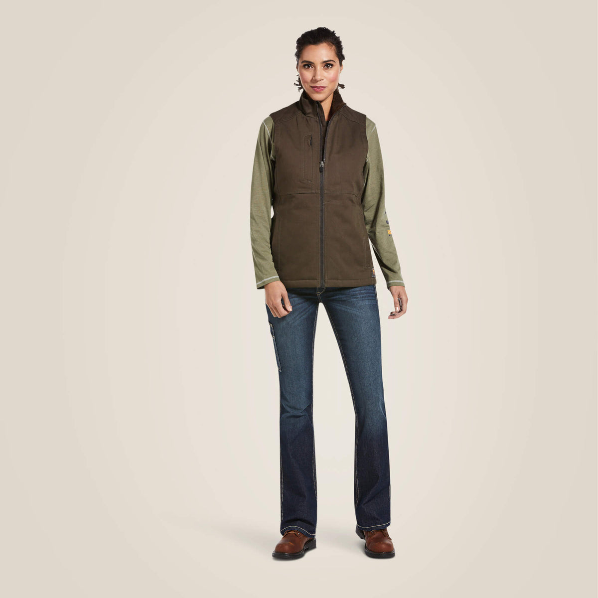 Rebar DuraCanvas Insulated Vest - Ariat Top Pick