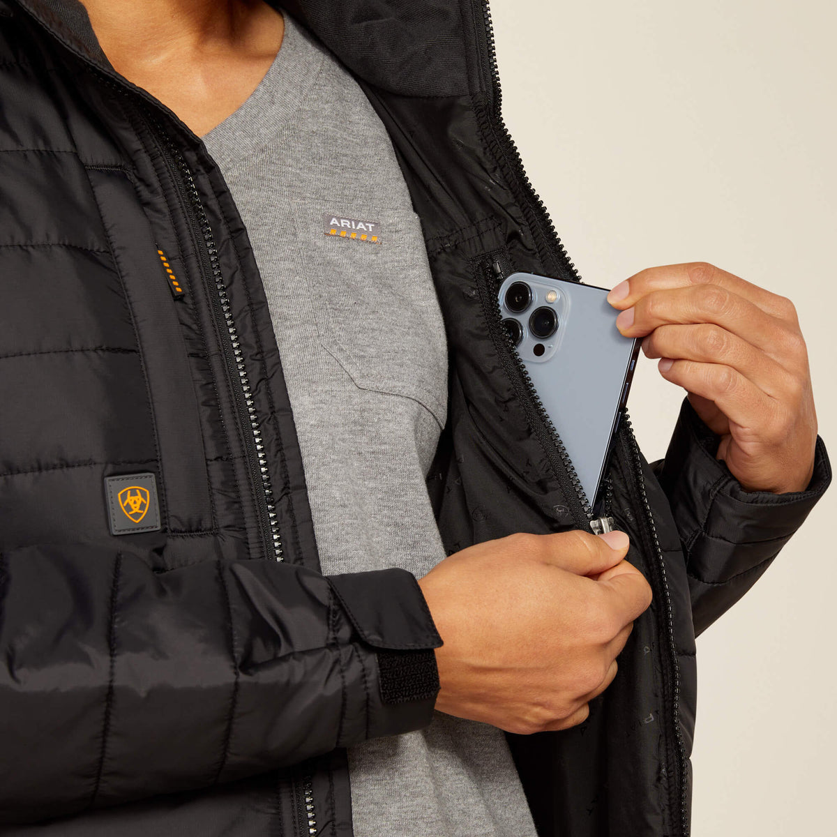 Rebar Cordura Ripstop Lightweight Insulated Jacket - Ariat Quality
