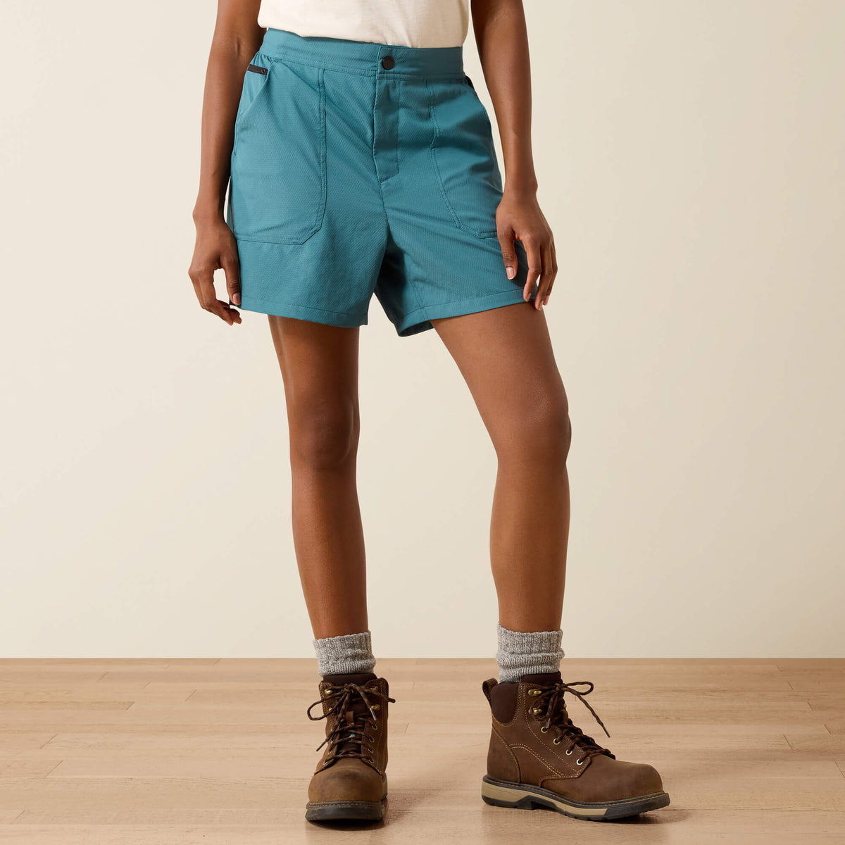 Rebar Perfect Rise Workflow Ultralight 5" Shorts - Ariat Discount