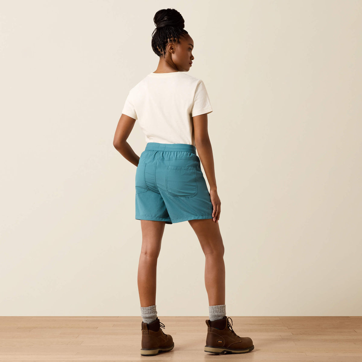 Rebar Perfect Rise Workflow Ultralight 5" Shorts - Ariat Discount