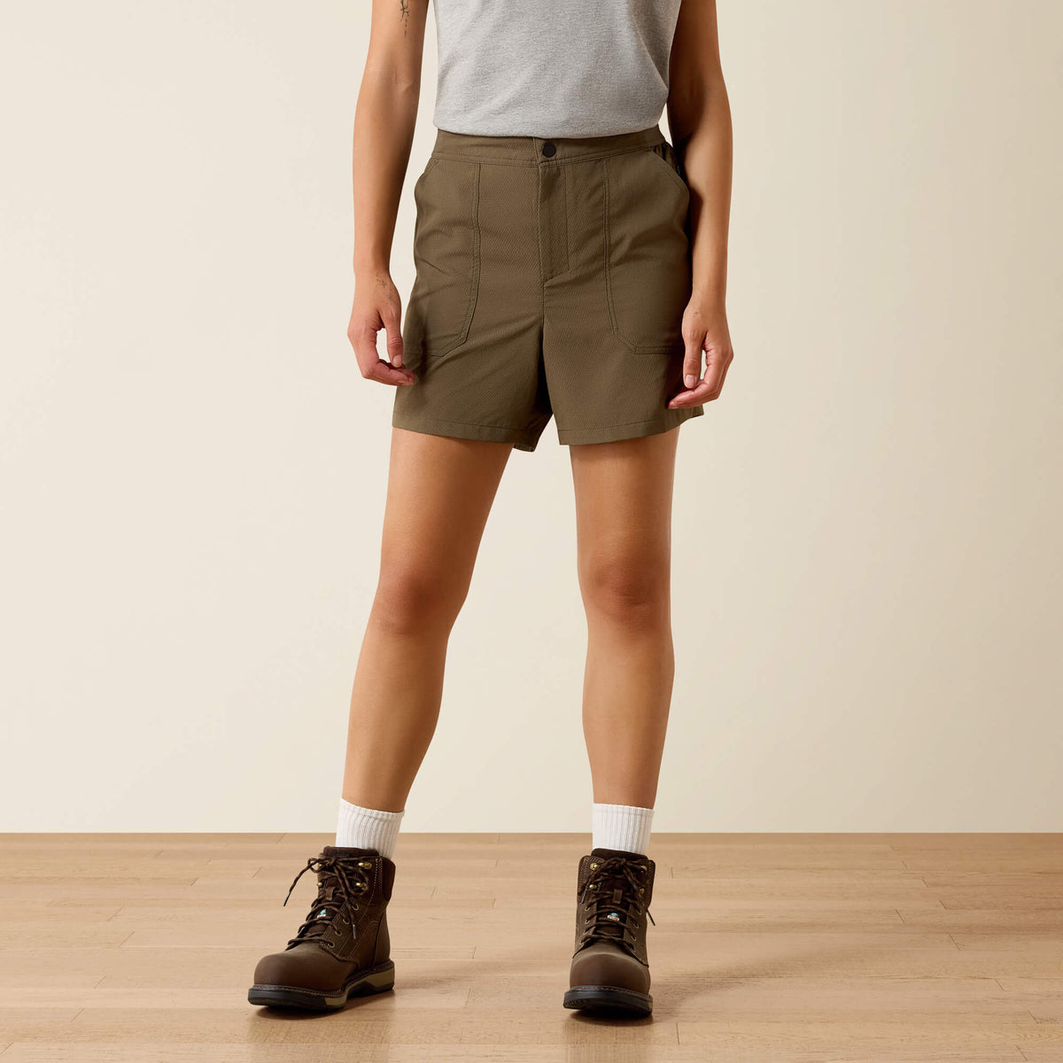 Rebar Perfect Rise Workflow Ultralight 5" Shorts - Ariat Special Offer