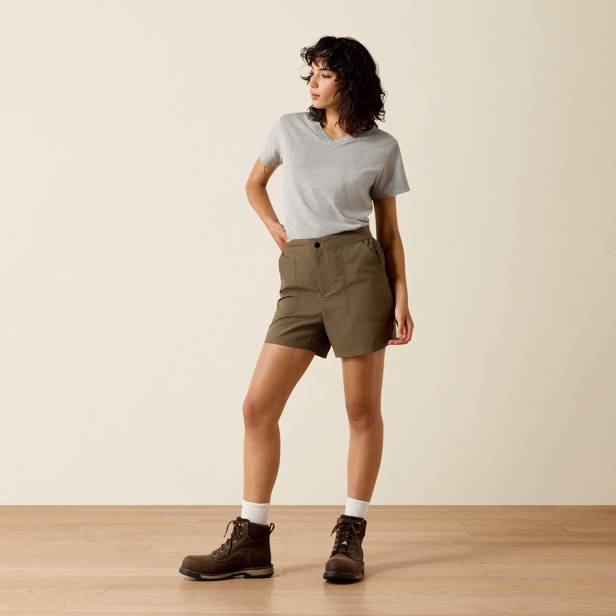 Rebar Perfect Rise Workflow Ultralight 5" Shorts - Ariat Special Offer