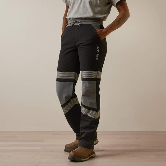 Rebar Perfect Rise Hi-Vis Pull-On DuraStretch Slim Leg Pants - Ariat Classic