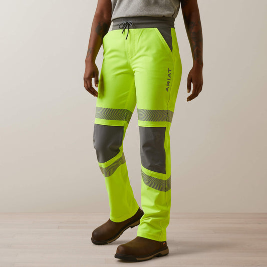 Rebar Perfect Rise Hi-Vis Pull-On DuraStretch Slim Leg Pants - Ariat Value