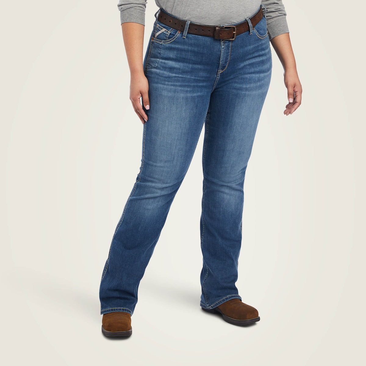 Rebar PR DuraStretch Riveter Boot Cut Jean - Ariat Quality